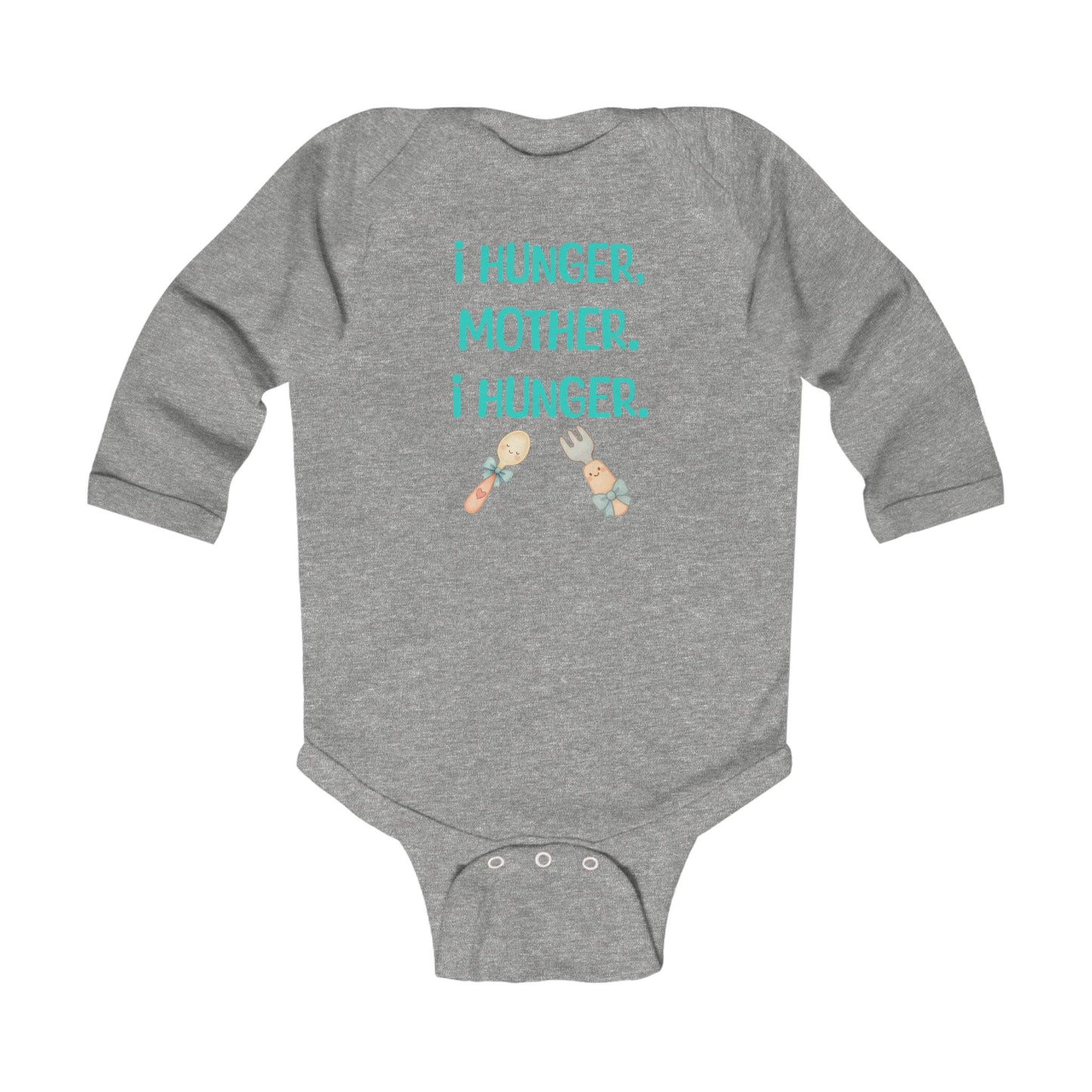 Unique newborn outfit gift idea – funny long sleeve baby bodysuit