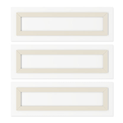 Playful jungle animal acrylic prints – baby safari animals for nursery gallery wall French cleat hanging system