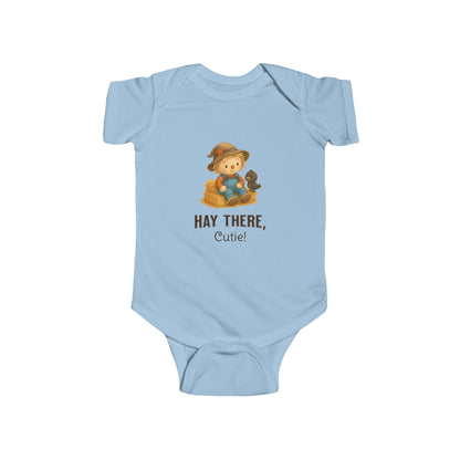 Thanksgiving baby outfit – scarecrow print baby bodysuit for newborns
