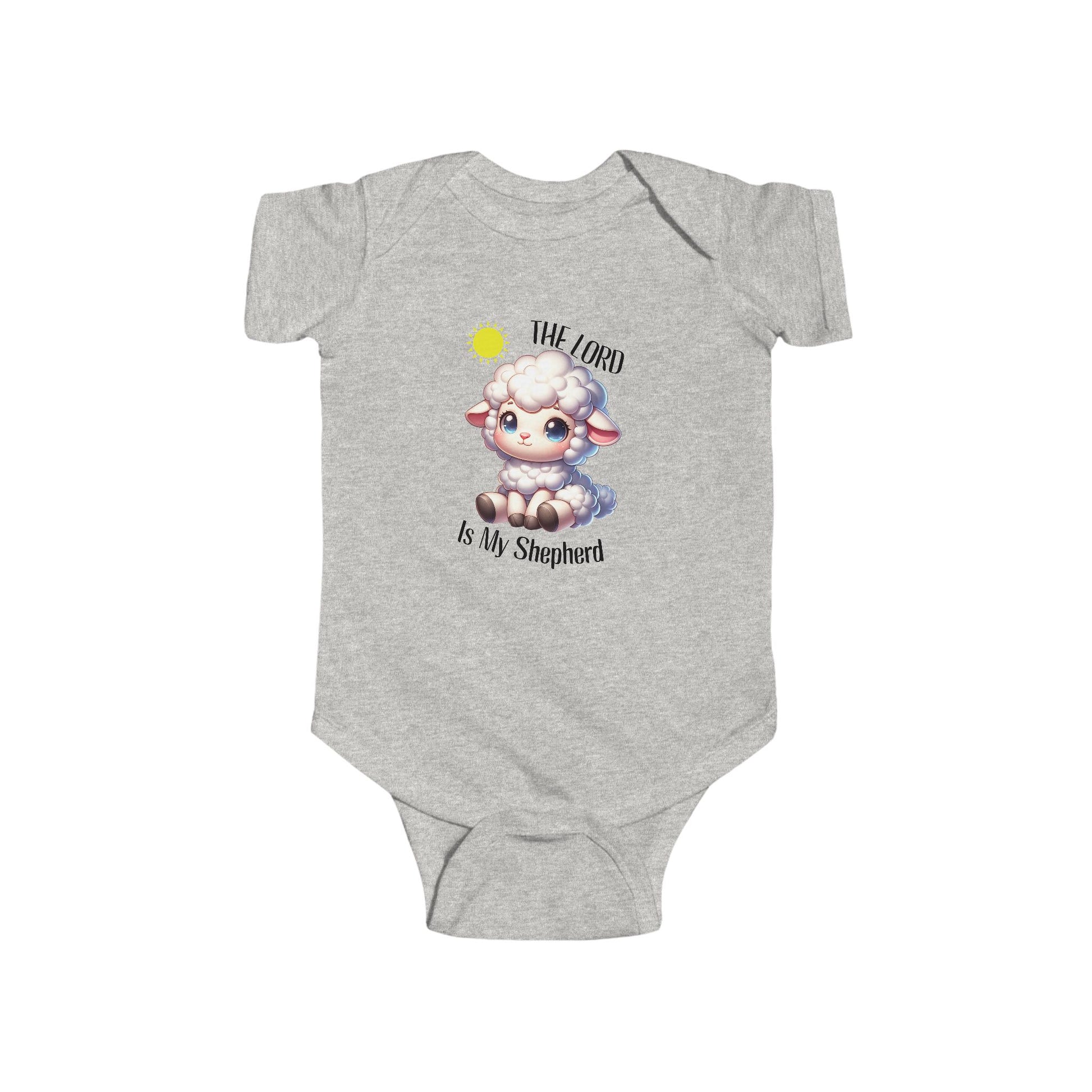 Religious baby clothing – The Lord is My Shepherd cotton onesie