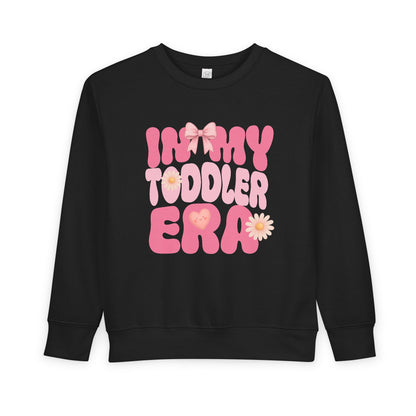 Cozy cotton toddler pullover sweatshirt for girls and boys