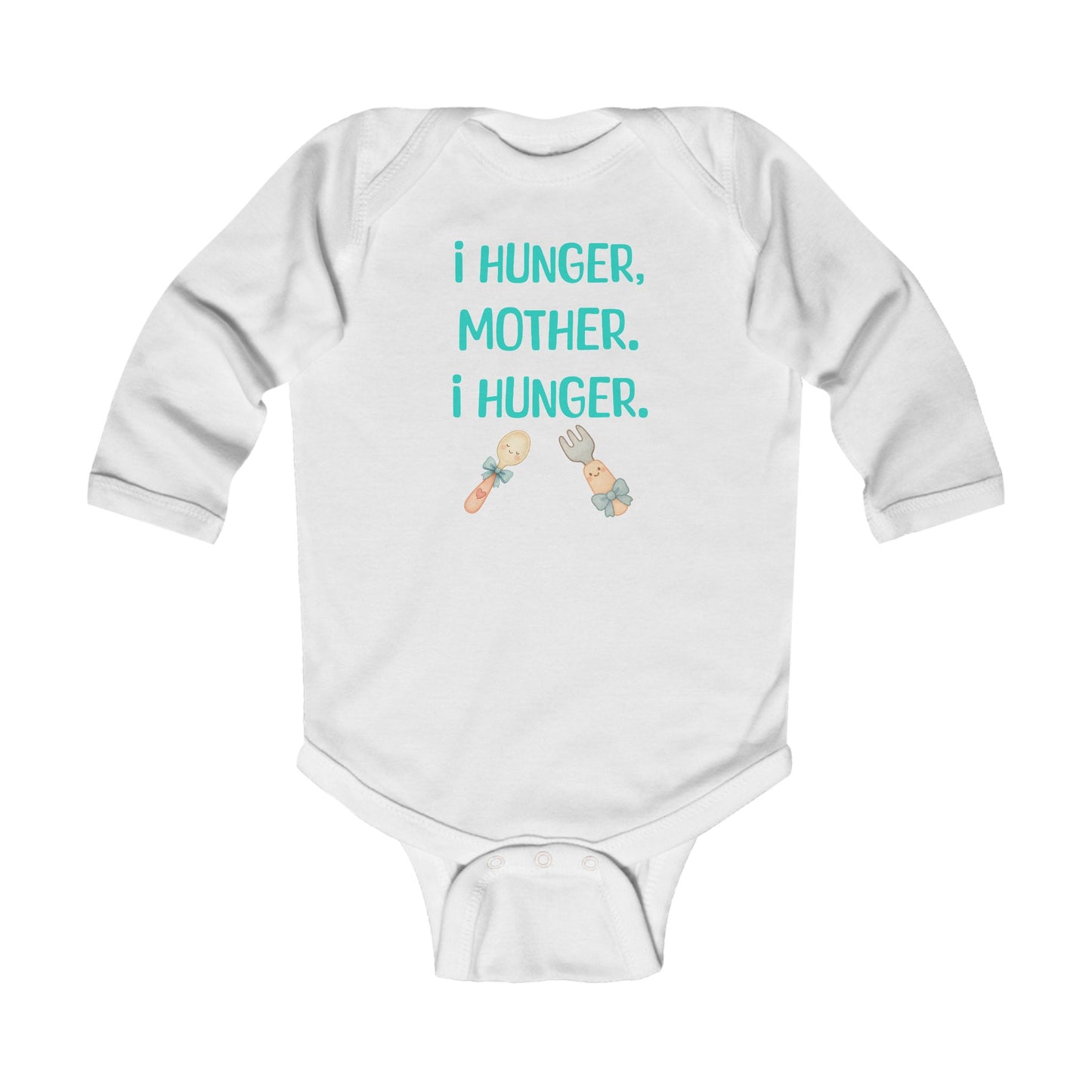 Unisex baby shower gift – cute long sleeve infant bodysuit